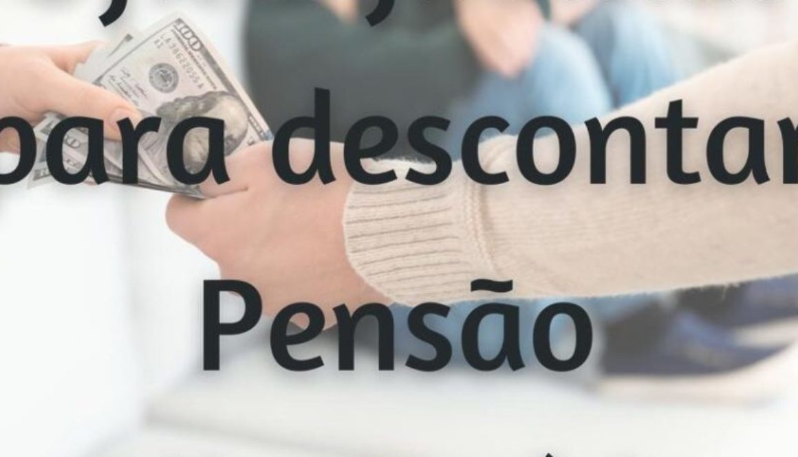 descontar pensão alimenticia