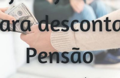 descontar pensão alimenticia
